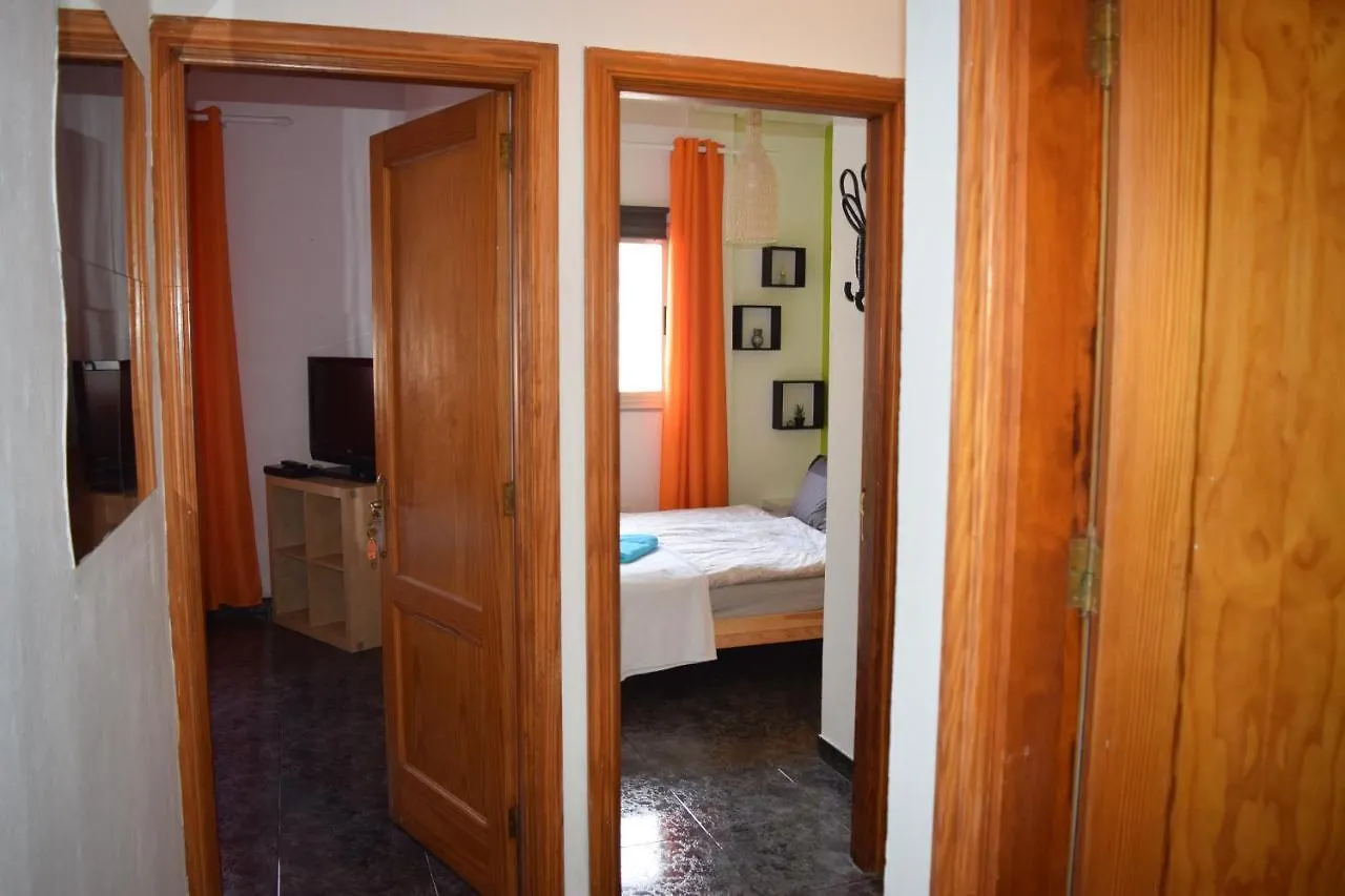 Séjour chez l'habitant B&B La Caleta Zimmer 3 La Mareta
